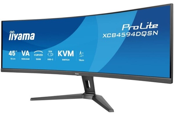 Monitor 44.5" IIYAMA XCB4594DQSU-B1 czarny