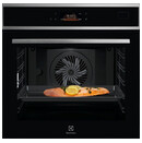 Piekarnik do zabudowy Electrolux EOB8S38X SteamPro elektryczny Parowy stalowo-czarny
