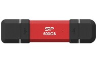Dysk zewnętrzny SSD Silicon Power DS72 500GB czerwony