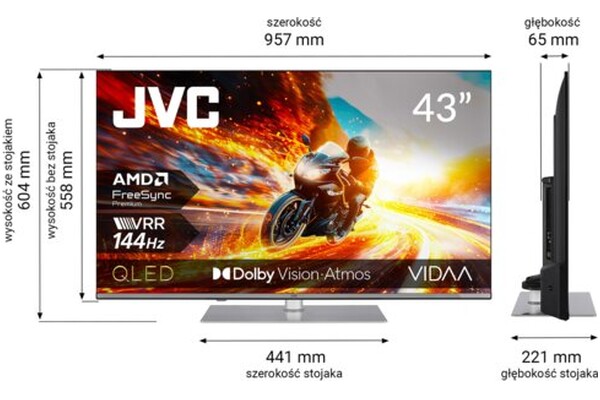 Telewizor JVC LT43VDQ950P 43" 4K Ultra HD