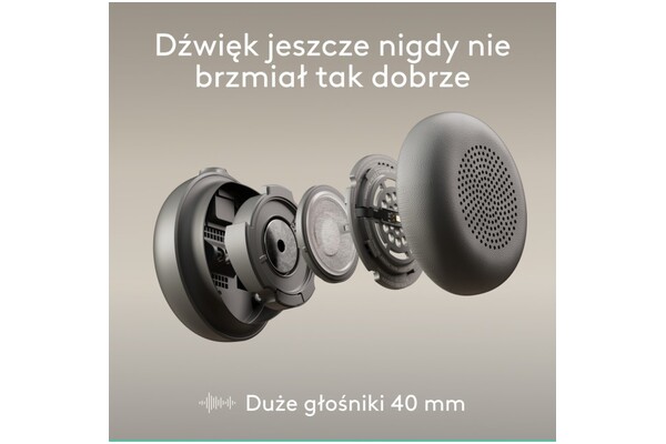 Słuchawki Logitech Zone Wired Nauszne Przewodowe czarny