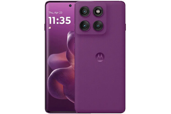 Smartfon Motorola moto edge 60 5G fioletowy 6.70" 8.0GB/256.0GB