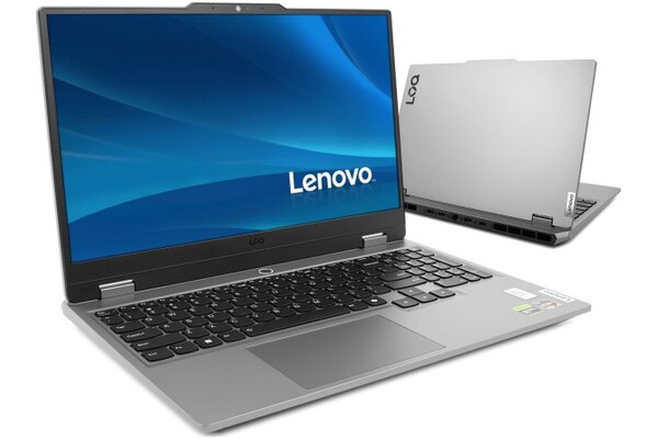 Laptop Lenovo LOQ 15 15.6" AMD Ryzen 5 7235HS NVIDIA GeForce RTX 4050 32GB 2TB SSD Windows 11 Home szary