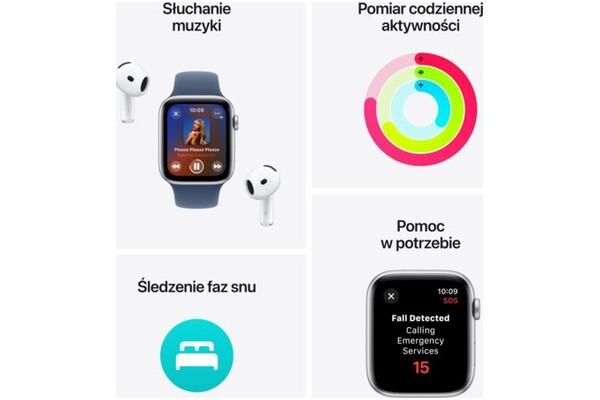 Smartwatch Apple Apple Watch SE 2 Aluminium Case niebieski