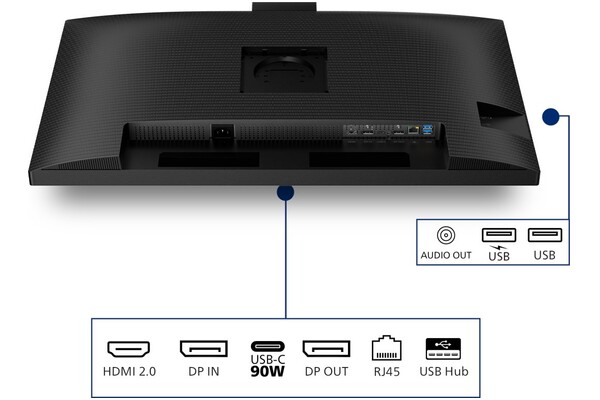 Monitor 31.5" Philips B-Line 32B2U3601H/00 czarny