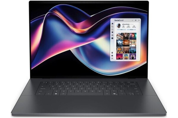 Laptop DELL XPS 16 16.0" Intel Core Ultra 7 358H Intel Arc 32GB 2TB SSD Windows 11 Professional grafitowy