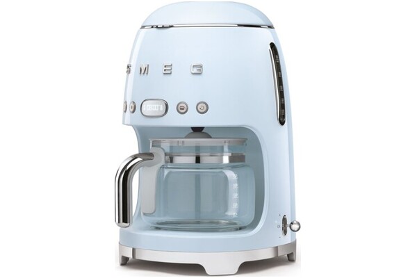 Ekspres Smeg DCF02PB Przelewowy błękitny