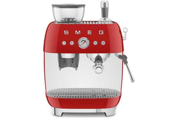 Ekspres Smeg EGF03RD kolbowy czerwony