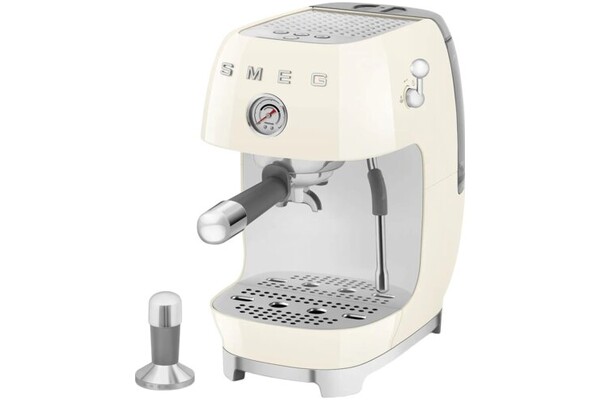 Ekspres Smeg ECF03CR kolbowy kremowy