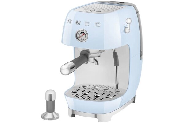 Ekspres Smeg ECF03PB kolbowy błękitny