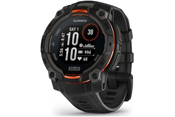 Smartwatch Garmin Instinct 3 Solar 0.90" czarny