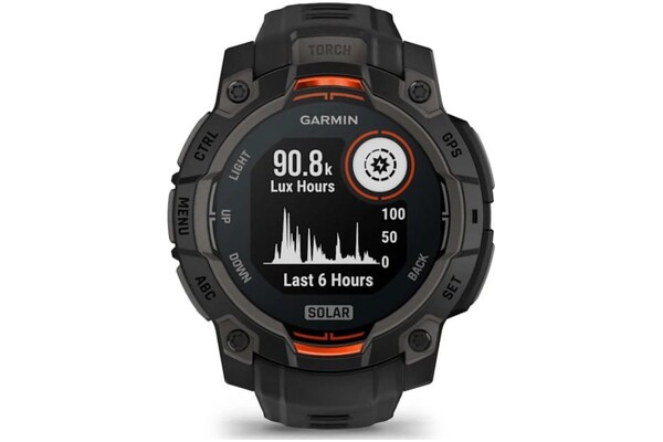 Smartwatch Garmin Instinct 3 Solar 0.90" czarny