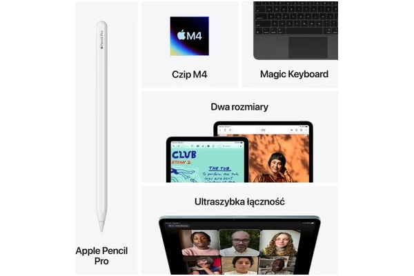 Tablet Apple iPad Air 11.00" Apple M4 12.0GB/512GB, 5G, złoty