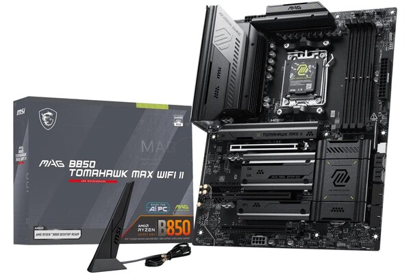 Płyta główna MSI B850 MAG Tomahawk Max II WiFi Socket AM5 AMD B850 DDR5 ATX