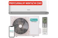 Klimatyzator ścienny SPLIT z montażem Hisense QE25XV0EG Energy Pro 2600W 25dB