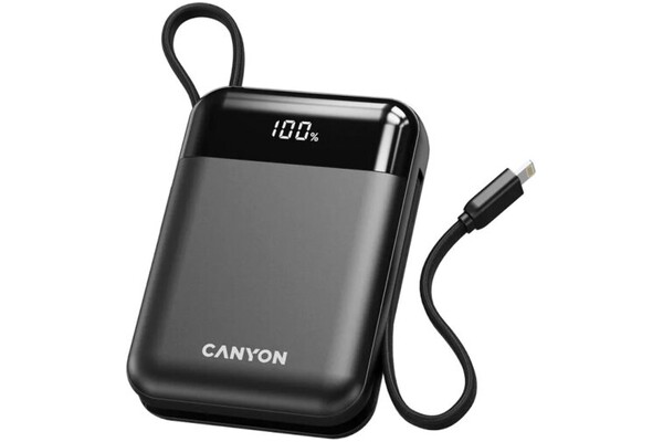 Powerbank Canyon OnPower 104 10000mAh 22.5W czarny