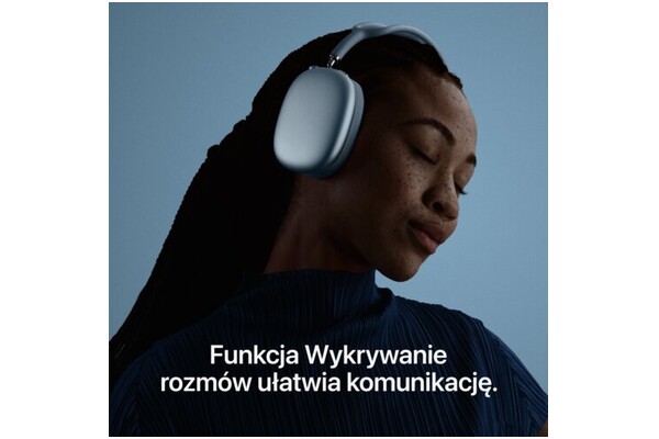 Słuchawki Apple AirPods Max 2 Nauszne Bezprzewodowe księżycowa poświata