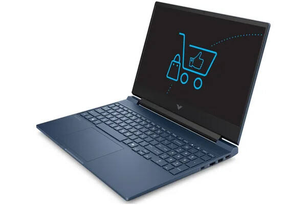 Laptop HP VICTUS 15 15.6" Intel Core i5 210H Nvidia GeForce RTX 5060 24GB 512GB SSD Windows 11 Home niebieski