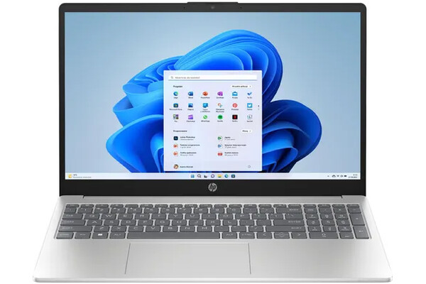 Laptop HP HP 15 15.6" Intel Core i5 120U INTEL UHD 16GB 512GB SSD Windows 11 Home srebrny