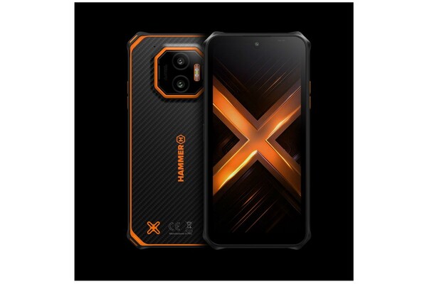 Smartfon HAMMER Energy 5G czarny 6.10" 8.0GB/256.0GB