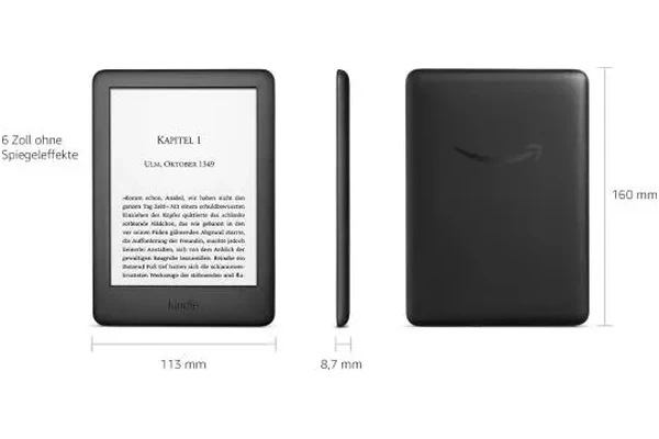 Czytnik Amazon 2019 4GB czarny