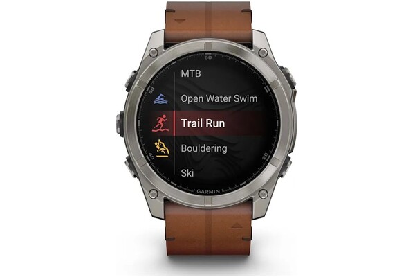 Smartwatch Garmin Fenix 8 Sapphire brązowy