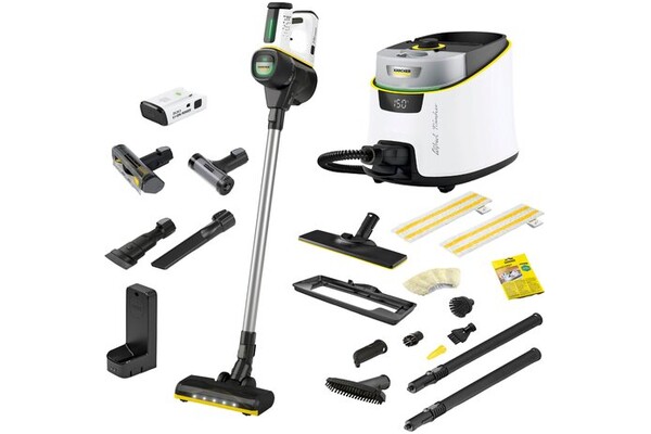Odkurzacz Karcher SC5 pionowy z pojemnikiem czarno-srebrny