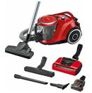 Odkurzacz Bosch BGS41PET1 ProAnimal tradycyjny z pojemnikiem 750W czerwono-czarny