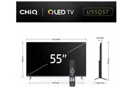 Telewizor CHIQ U55QST 55" 4K Ultra HD