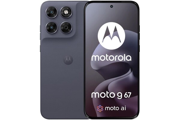 Smartfon Motorola motorola g67 5G szary 6.78" 8.0GB/256.0GB