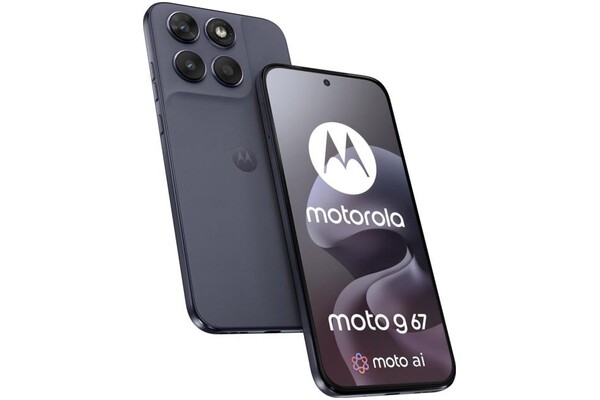 Smartfon Motorola motorola g67 5G szary 6.78" 8.0GB/256.0GB