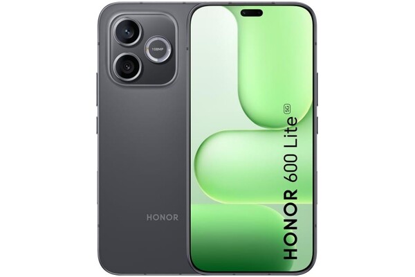 Smartfon HONOR 600 Lite 5G czarny 6.60" 8.0GB/128.0GB