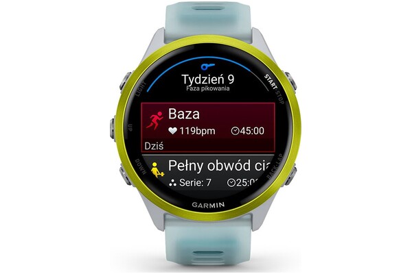 Smartwatch Garmin Forerunner 570 1.40" Biało-niebieski
