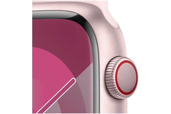 Smartwatch Apple Watch Series 9 Cellular Aluminium Case różowy