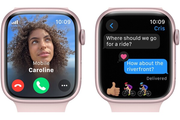 Smartwatch Apple Watch Series 9 Cellular Aluminium Case różowy