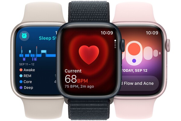 Smartwatch Apple Watch Series 9 Cellular Aluminium Case różowy