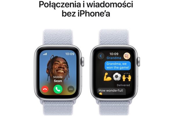 Smartwatch Apple Apple Watch SE 2 Cellular Aluminium Case błękitno-obłok