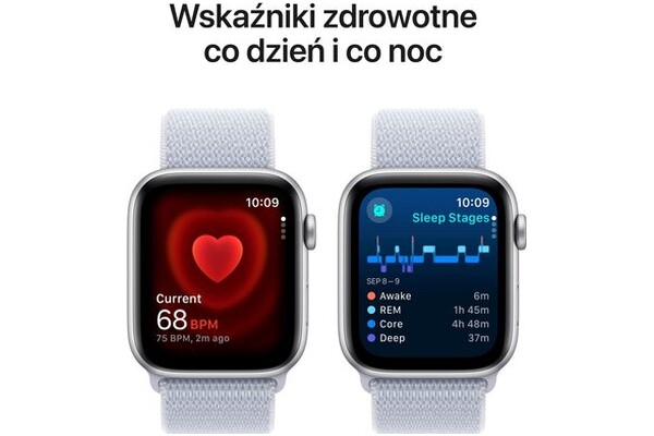 Smartwatch Apple Apple Watch SE 2 Cellular Aluminium Case błękitno-obłok