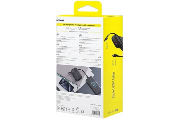 Powerbank Baseus Qpow 2 10000mAh 30.0W