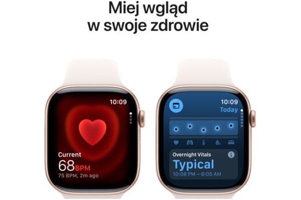 Smartwatch Apple Watch Series 11 Cellular Aluminium Case łagodny róż