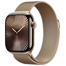 Smartwatch Apple Watch Series 10 Cellular Tytan Case złoty
