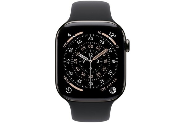 Smartwatch Apple Watch Series 11 Cellular Tytan Case czarny
