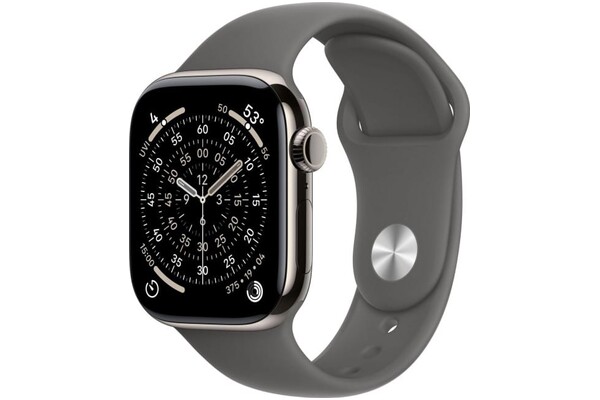 Smartwatch Apple Watch Series 11 Cellular Tytan Case szary