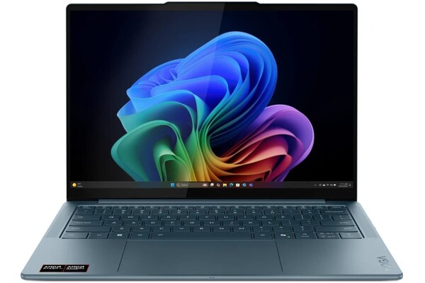 Laptop Lenovo Yoga Slim 7 14.0" AMD Ryzen AI 5 340 340 AMD Radeon 840M 16GB 512GB SSD M.2 Windows 11 Home niebieski
