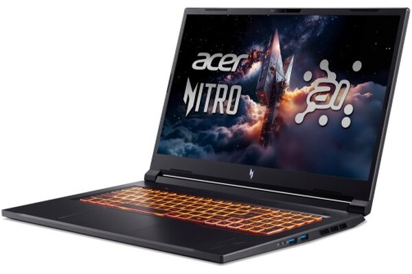 Laptop ACER Nitro V 17.3" AMD Ryzen AI 9 365 NVIDIA GeForce RTX 5070 32GB 1TB SSD czarny