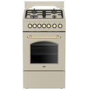 Kuchnia Beko FSE52135DCRSN płyta gazowa, piekarnik elektryczny