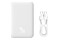 Powerbank Baseus Airpow 6000mAh 20.0W biały