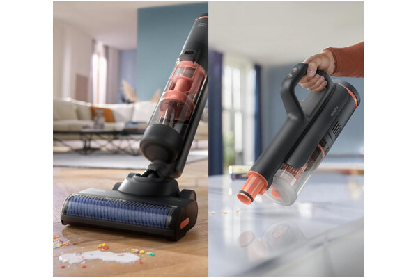 Odkurzacz Philips XW626411 AquaTrio pionowy bezworkowy szary