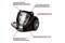 Odkurzacz Tefal TW4B36 Compact Power XXL tradycyjny bezworkowy czarny