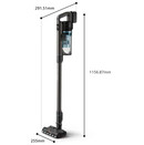 Odkurzacz Philips XC716301 Aqua pionowy z pojemnikiem niebieski